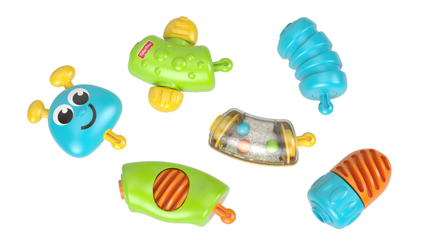 Fisher-Price Juguete para Bebés Oruga Cadena de Colores
