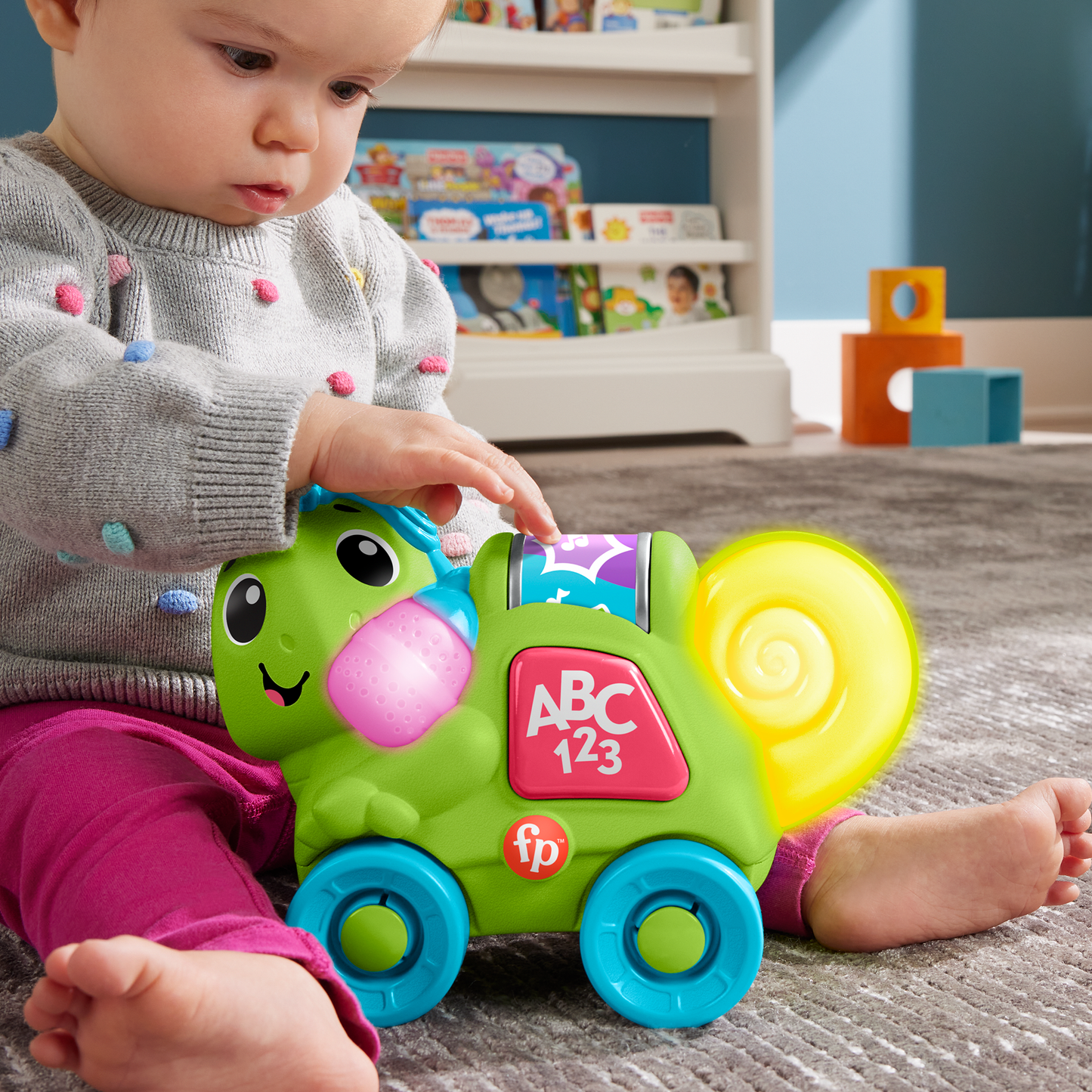 Fisher-Price  Link Squad  Caméléon Marche et Couleurs, Lumières