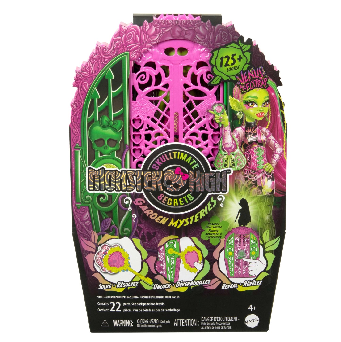 Monster High Boneca Skulltimate Secrets Garden Secrets Venus