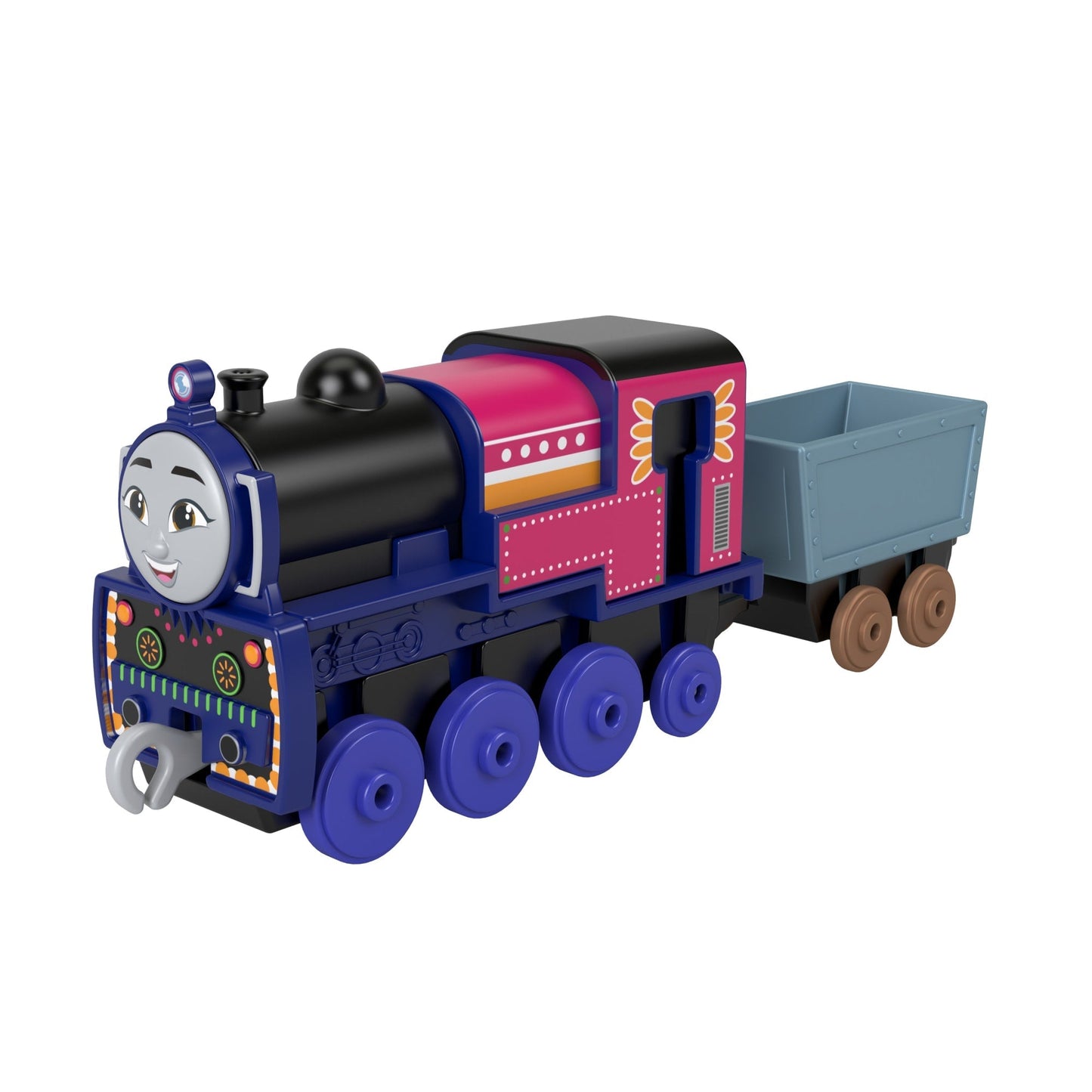 Thomas et ses Amis Locomotive à Pousser et Wagon Ashima, Métal