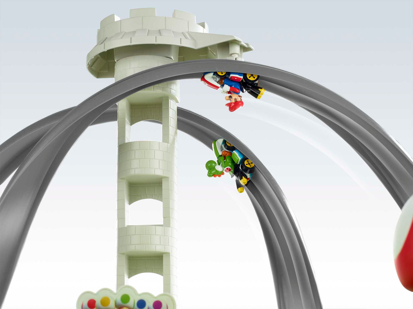 Hot Wheels Mario Kart Pista de Brinquedo De Circuito Longo