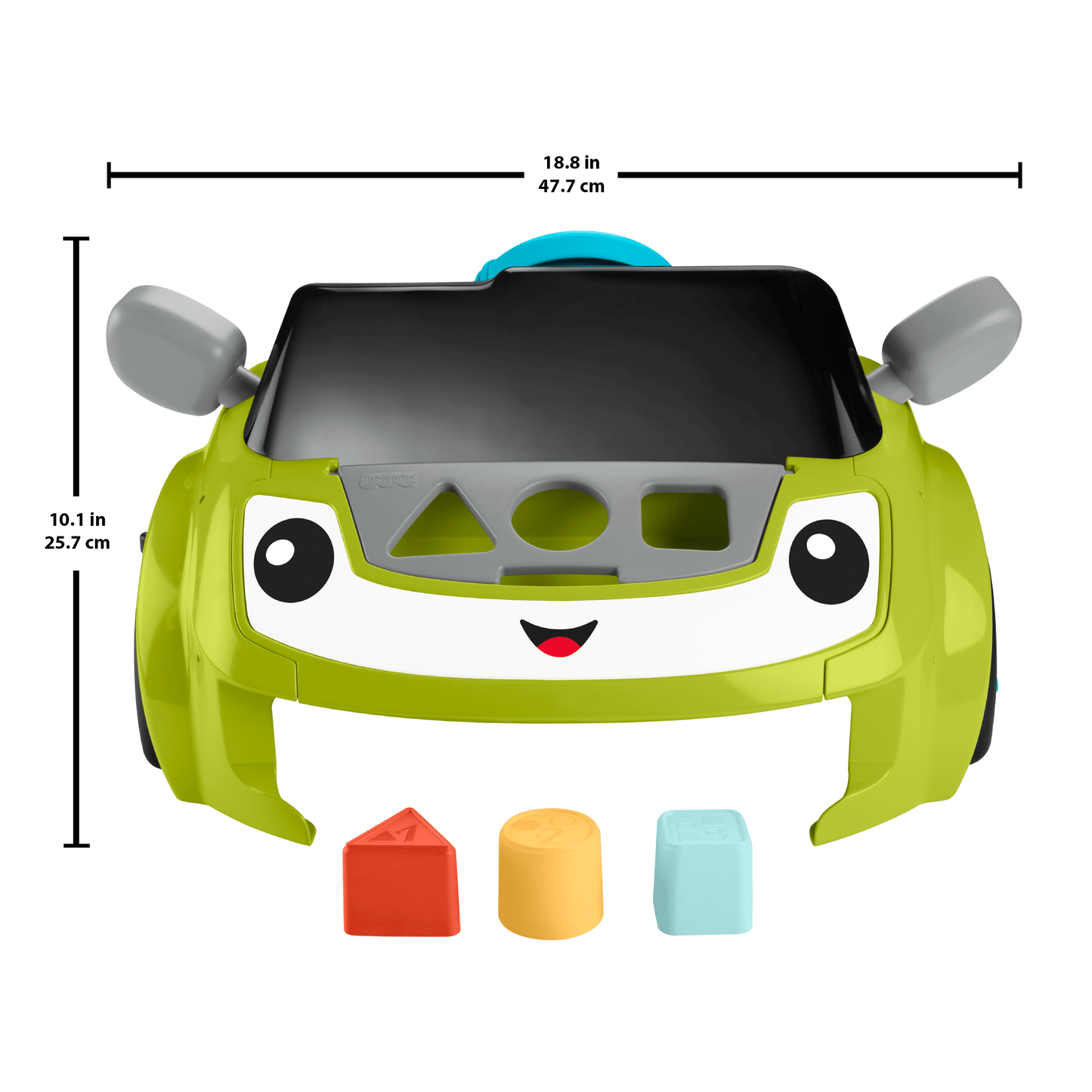 Fisher-Price Ríe y Aprende Juguete para Bebés Volante de Actividades Interactivas
