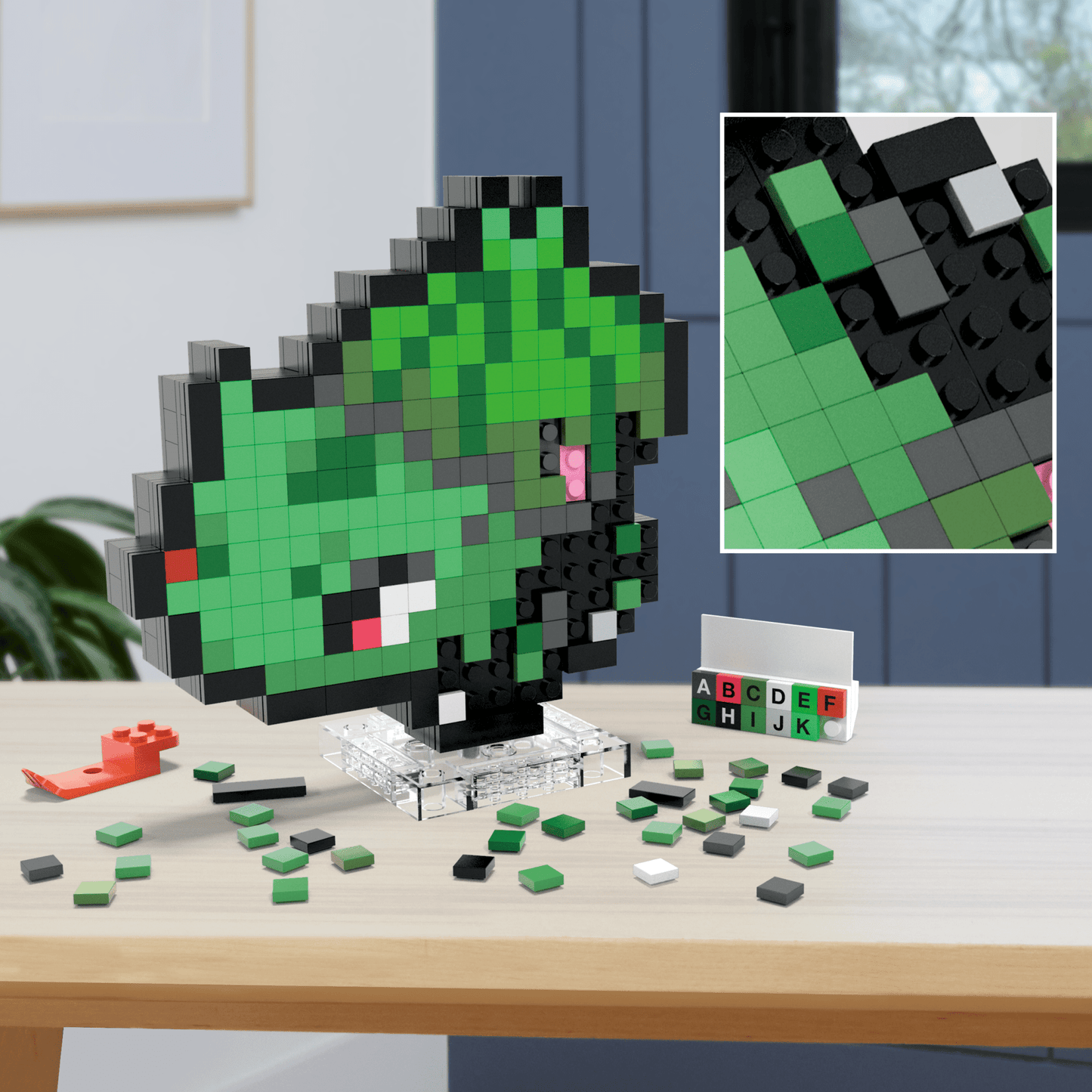MEGA Pokémon Jogo de Construção Bulbasaur Pixel