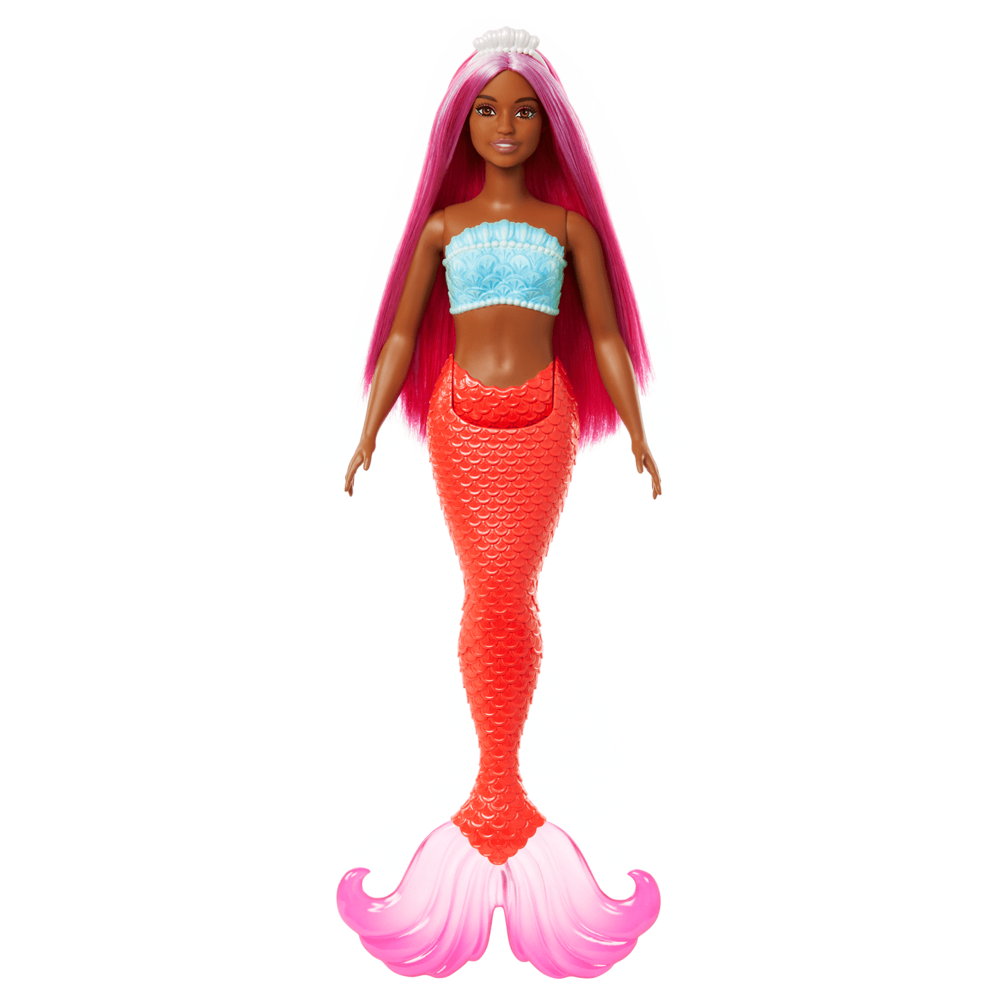 Barbie-Poupées Sirènes Avec Cheveux et Nageoire Colorés et Serre-Tête
