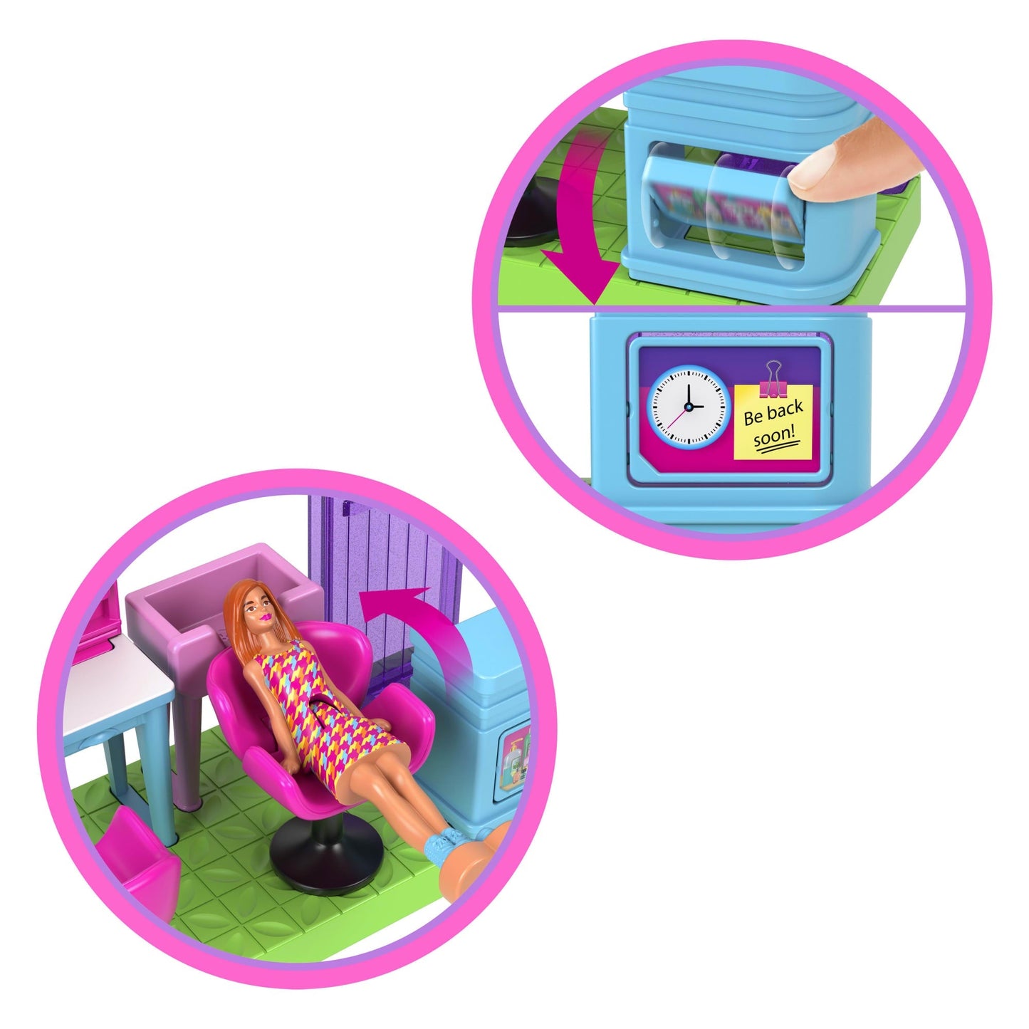 Barbie-Maison de Rêve 4-en-1 Mini Barbieland-Poupées et Accessoires