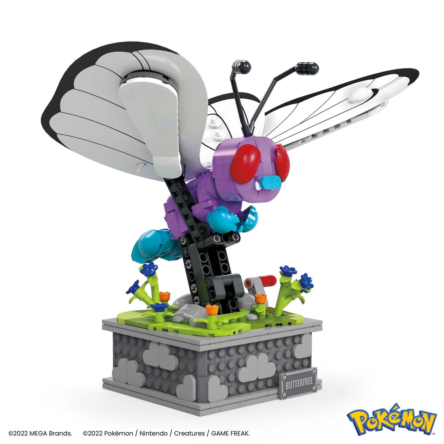 Mega™ Pokémon™ Papilusion en Mouvement