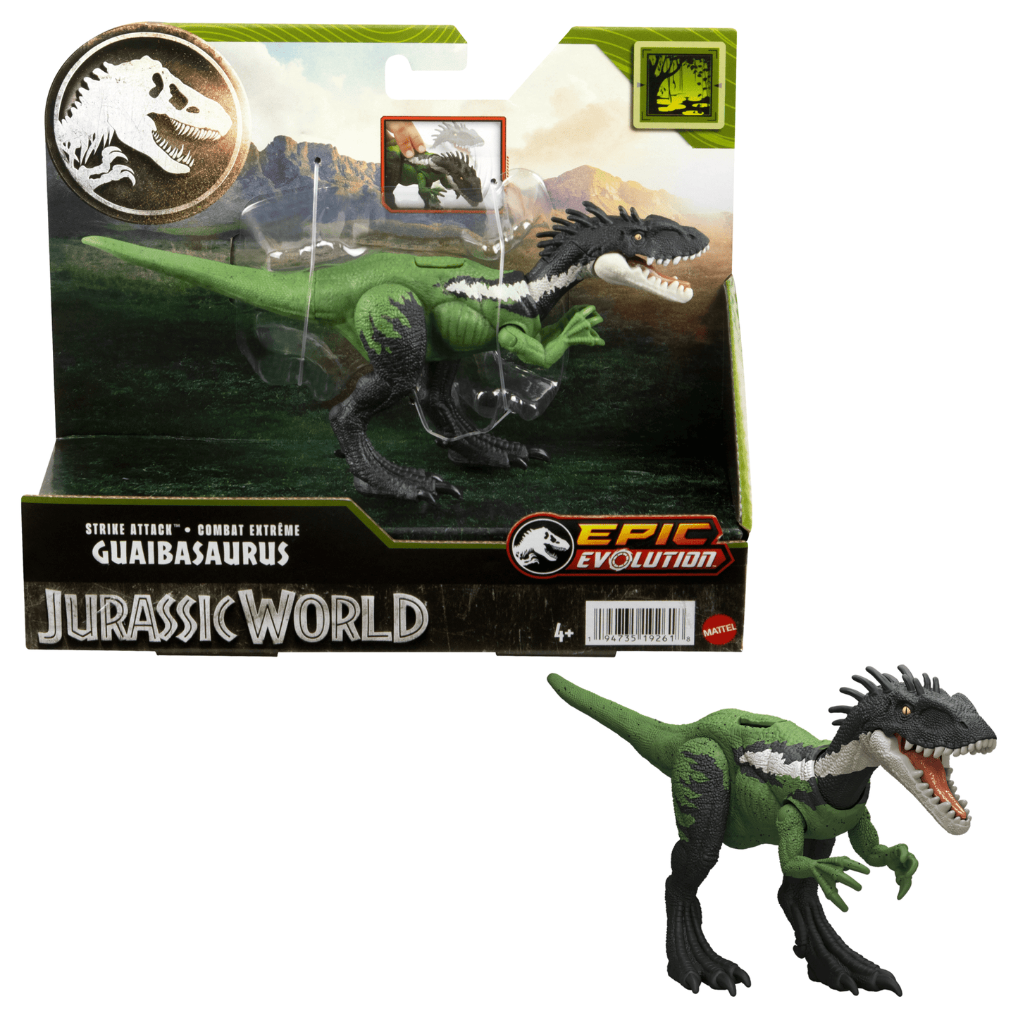Jurassic World Dinossauro de Brinquedo Mordida de Ataque