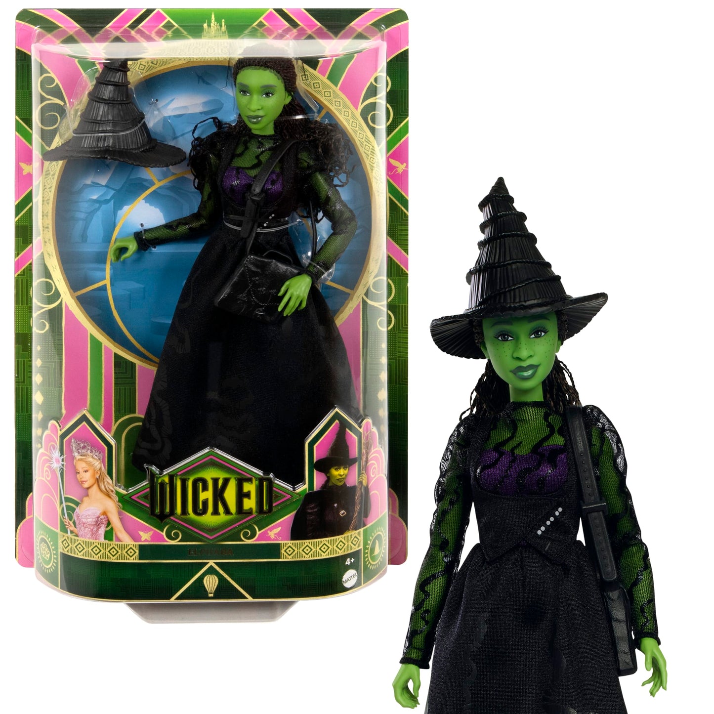 Universal Pictures’ Wicked Elphaba Fashion Doll With Removable Fashions & Accessories