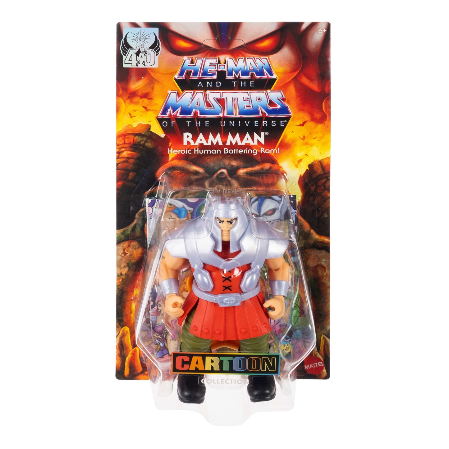 Masters of the Universe Origins Figura de Ação Cartoon Collection Aríete de 5.5 polegadas