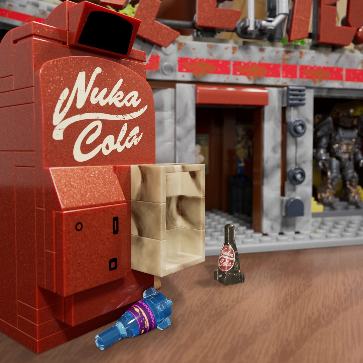 Mega-Relais Routier Red Rocket Fallout-Coffret