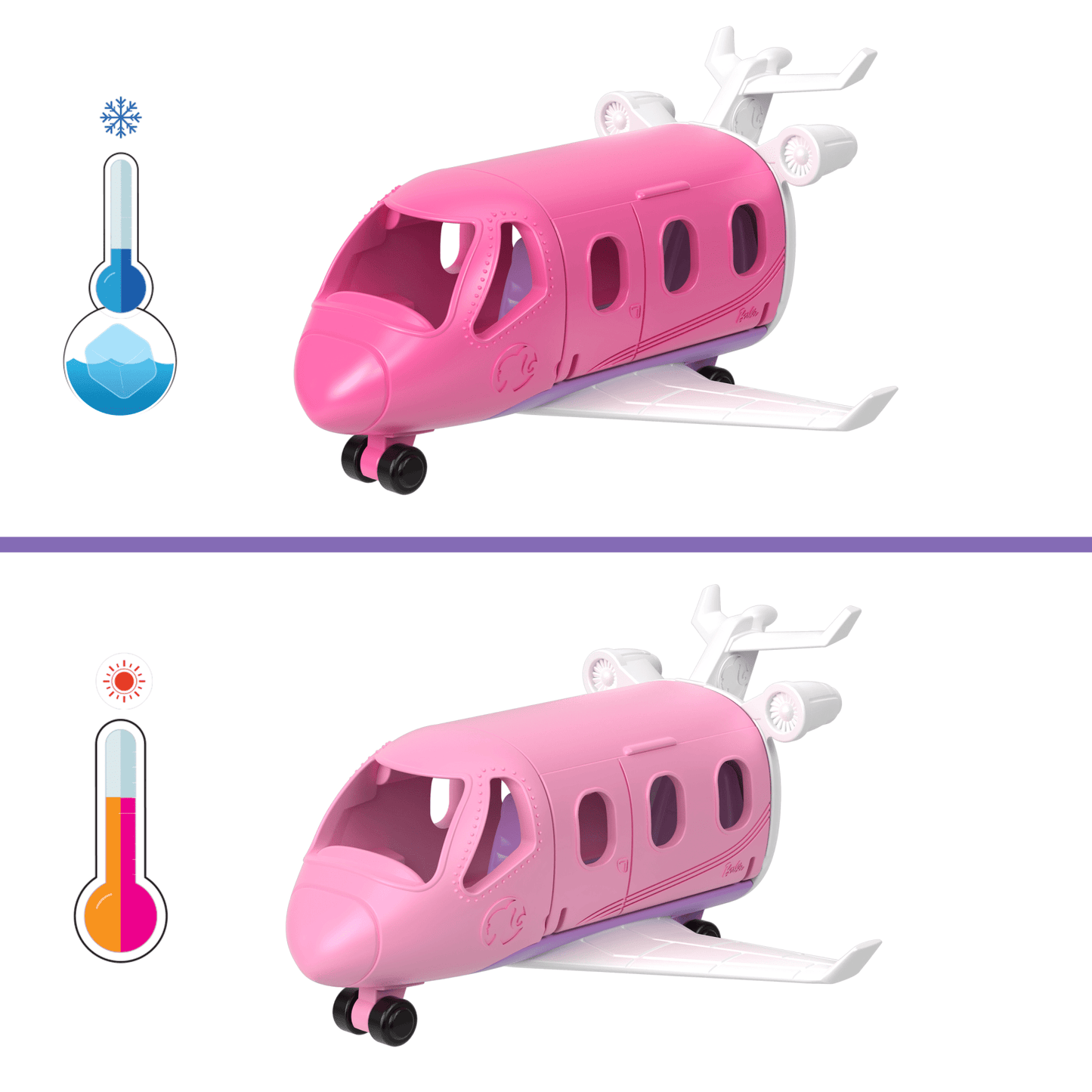 Barbie Mini BarbieLand Vehículo para Muñecas Avión de los Sueños