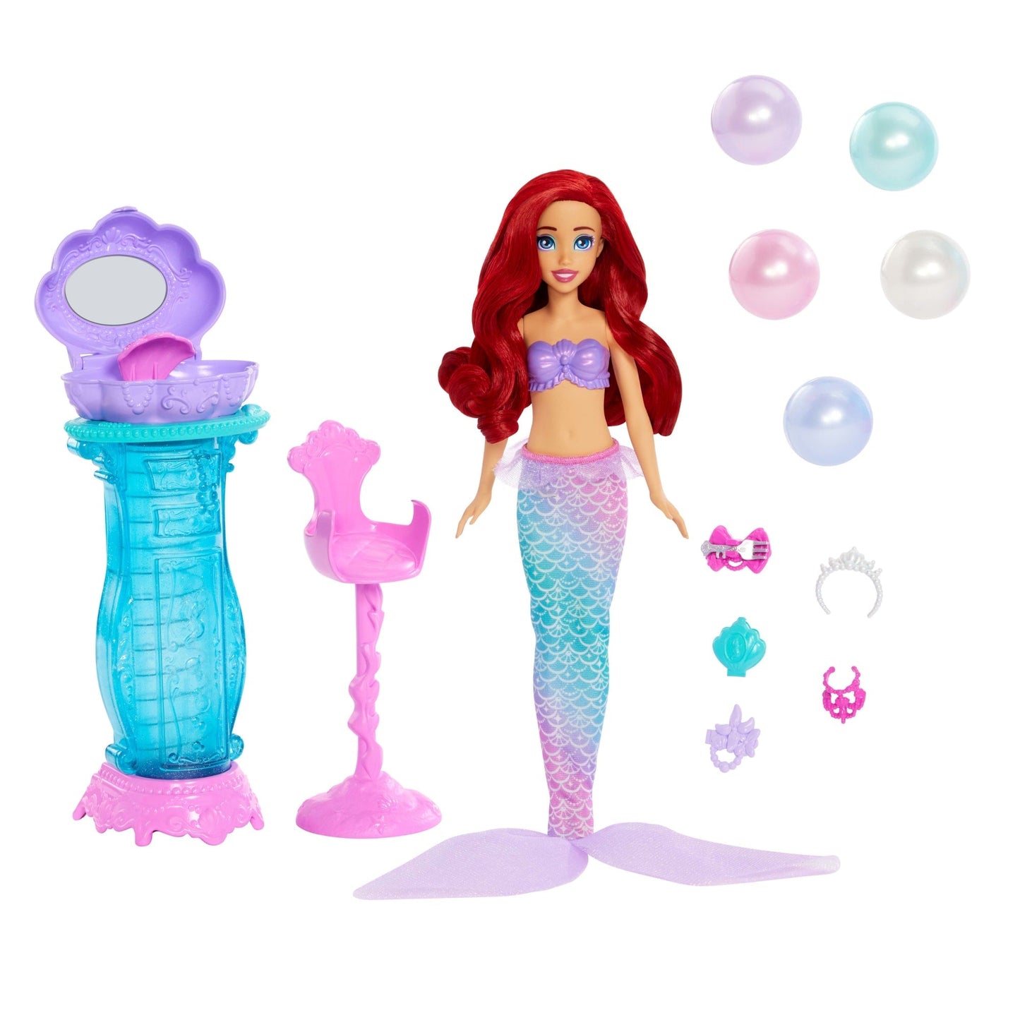 Disney Princesa Set de Juego Ariel con Accesorios Sorpresa