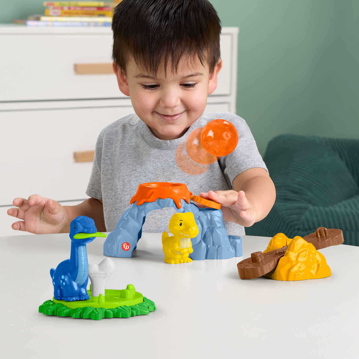 Fisher-Price  Little People  Le Terrain de Jeu des Dinosaures