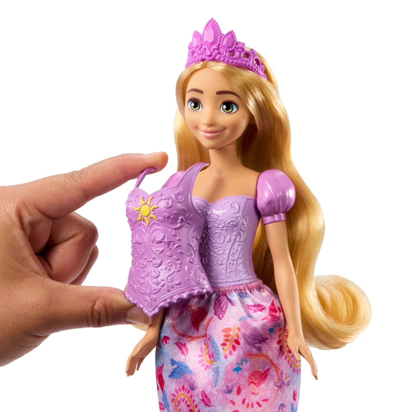 Princesses Disney  Poupée Mode  Histoires de Raiponce 2-en-1