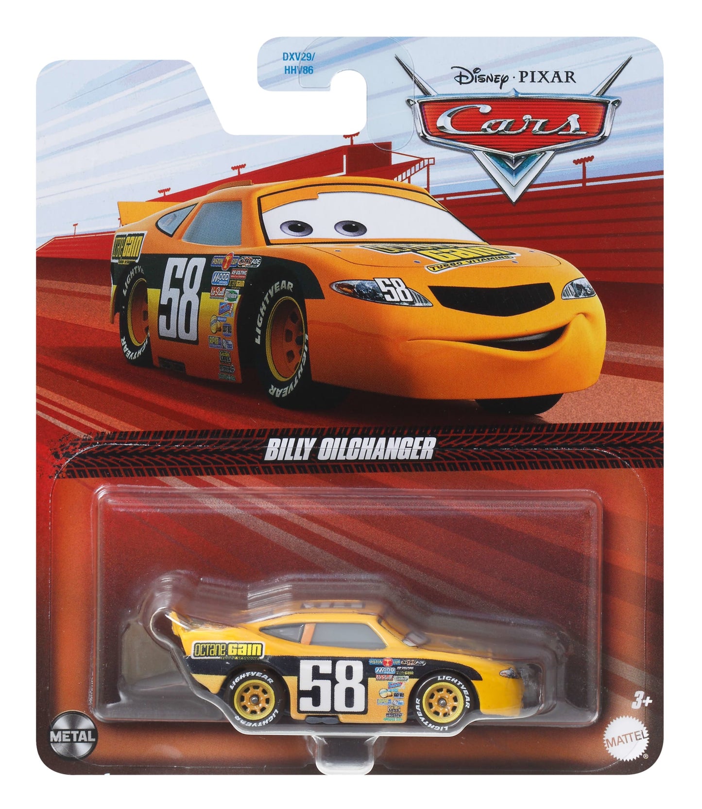 Carros da Disney e Pixar Diecast Veículo de Brinquedo Octane Gain 58