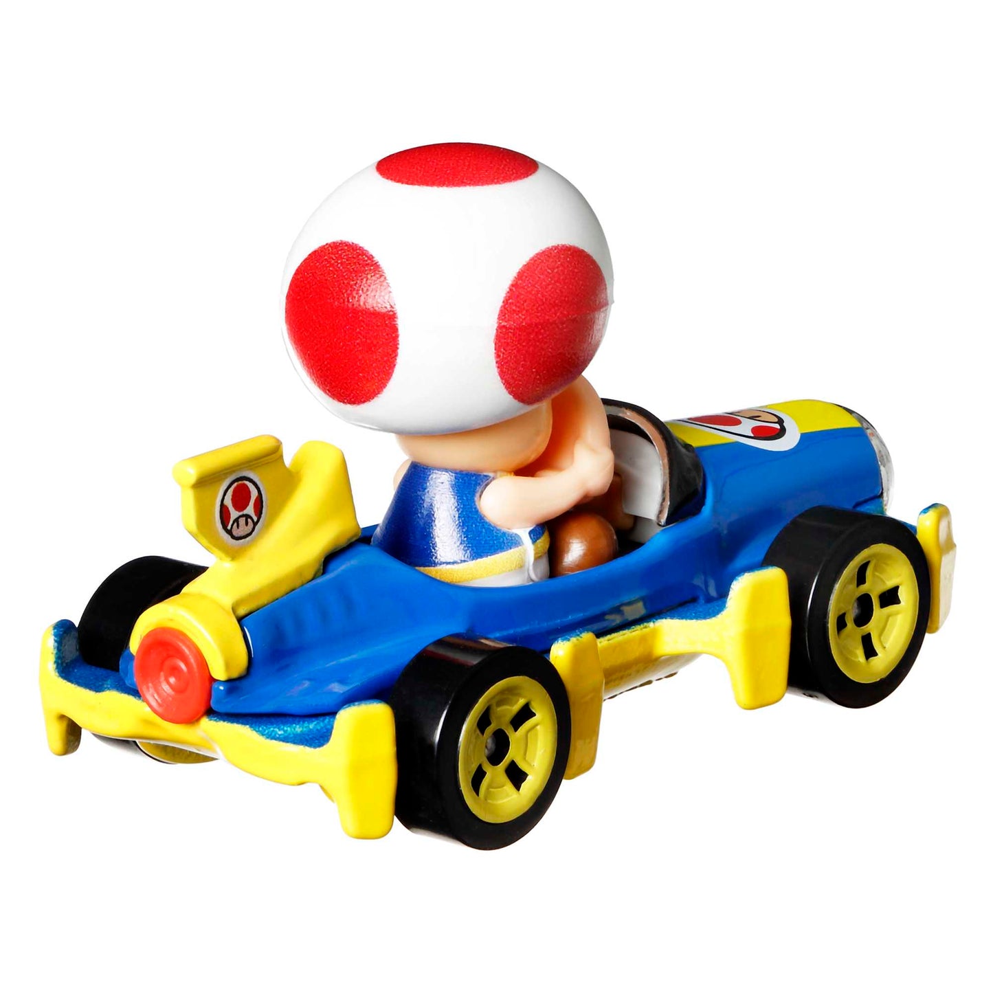 Hot Wheels Mario Kart Vehículo de Juguete Toad Mach 8