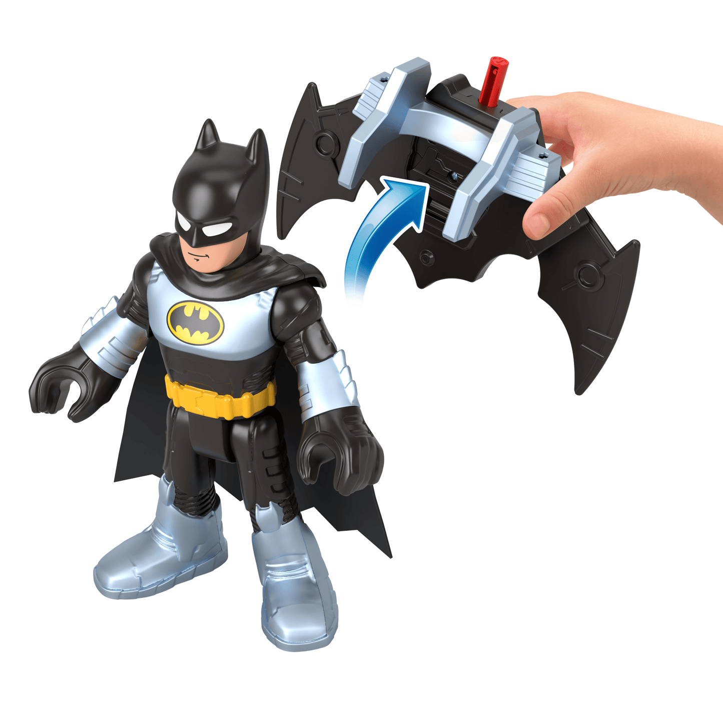 Imaginext-Batman Batglider Dc Super Friends-Figurine Xl