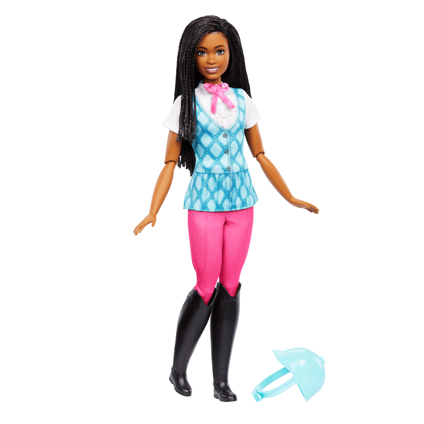 Barbie Detetive A Grande Corrida de Cavalos Boneca Brooklyn Equitação