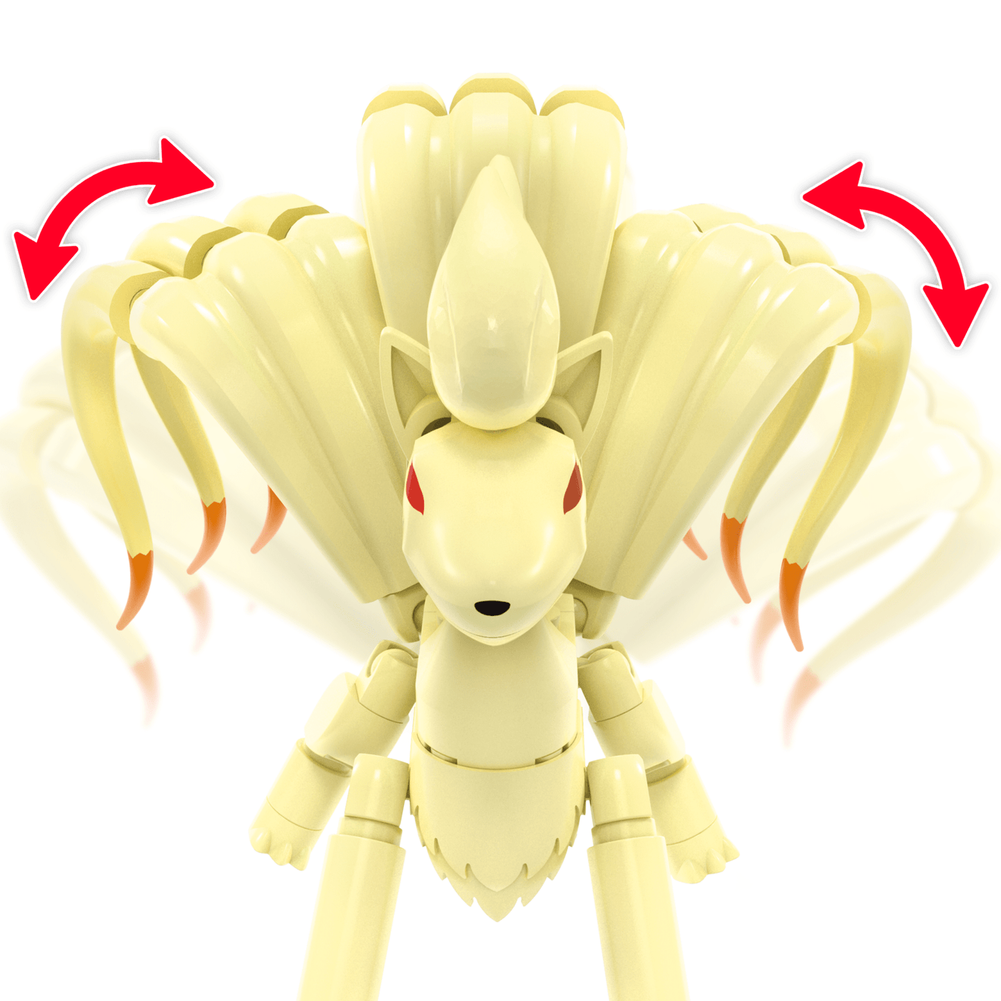 Mega  Pokémon  Coffret Évolution Goupix (145 Pièces), 2Figurines