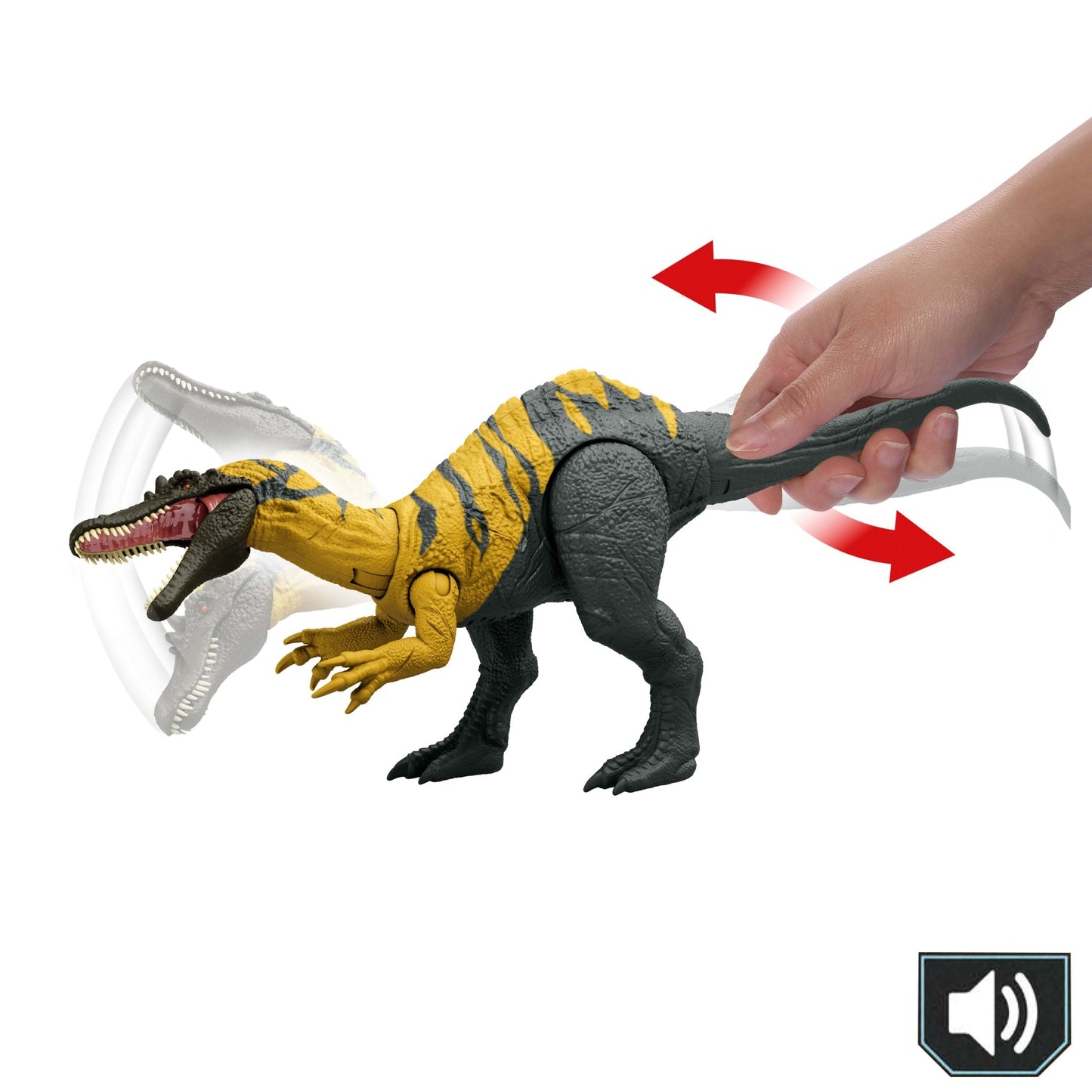 Jurassic World  Rugissement Féroce  Dinosaures Avec Sons et Attaque