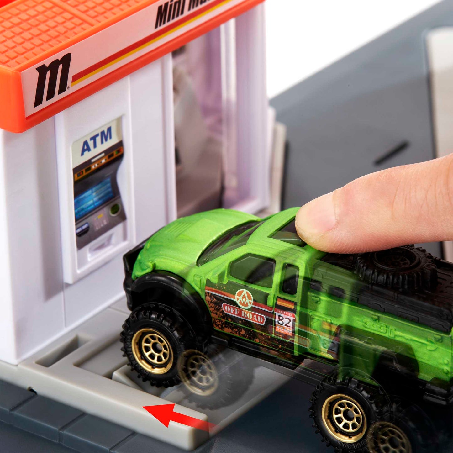 Matchbox Conjunto de Brinquedo Ação Posto de Gasolina