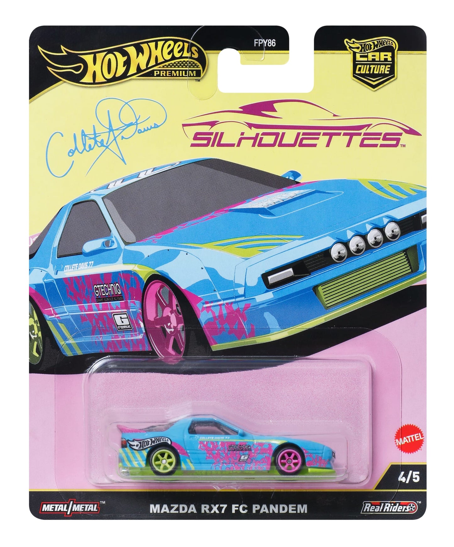 Hot Wheels Collector Veículo de Brinquedo Mazda RX7 FC Pandem