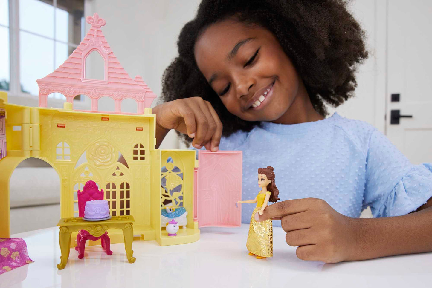 Disney Princess Toys, Belle's Stacking Castle, Gifts For Kids