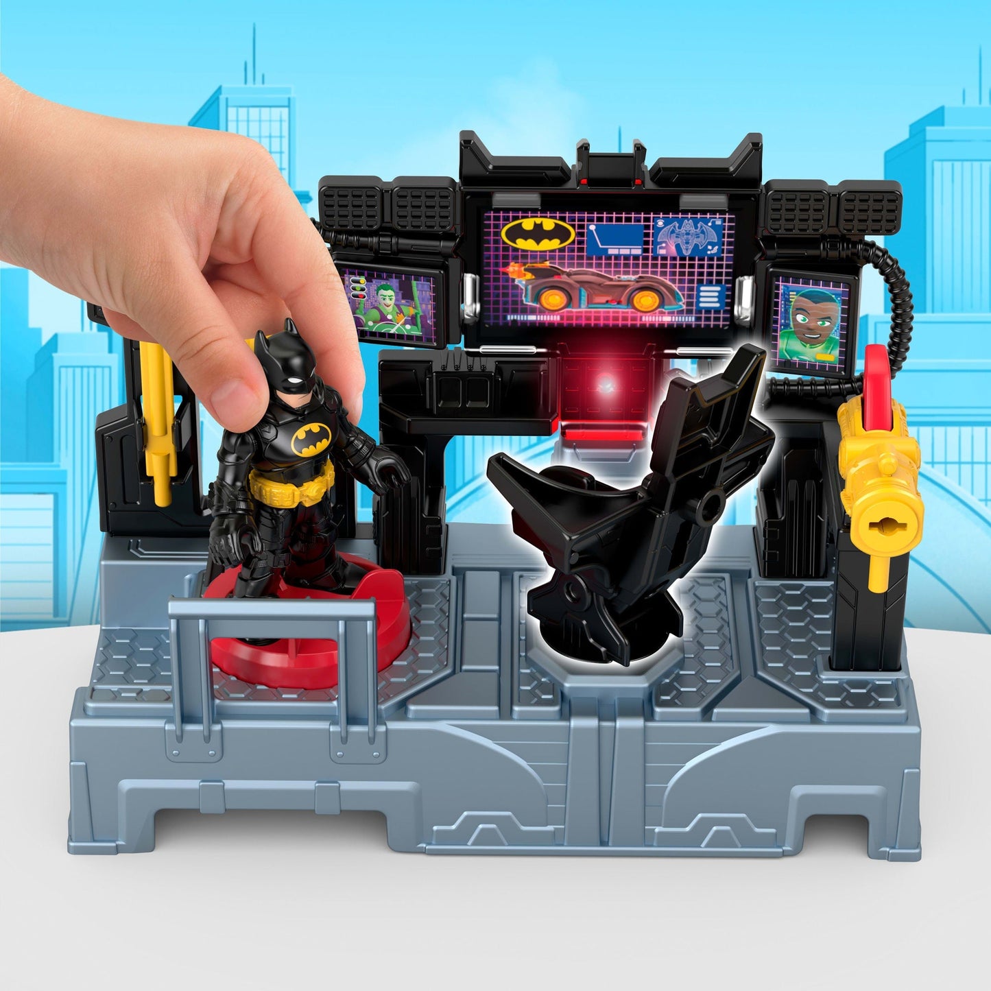 Imaginext  Dc Super Friends  Centre de Commandement Batman, Fig.
