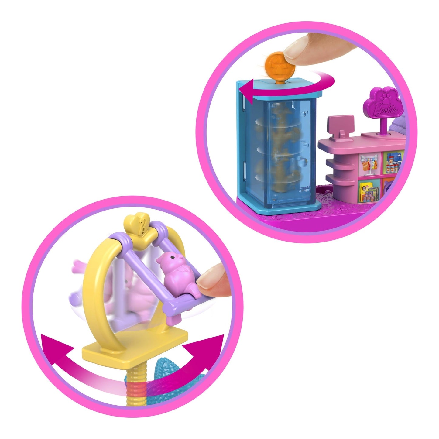 Barbie Mini BarbieLand Conjunto de Brinquedo Pet Shop