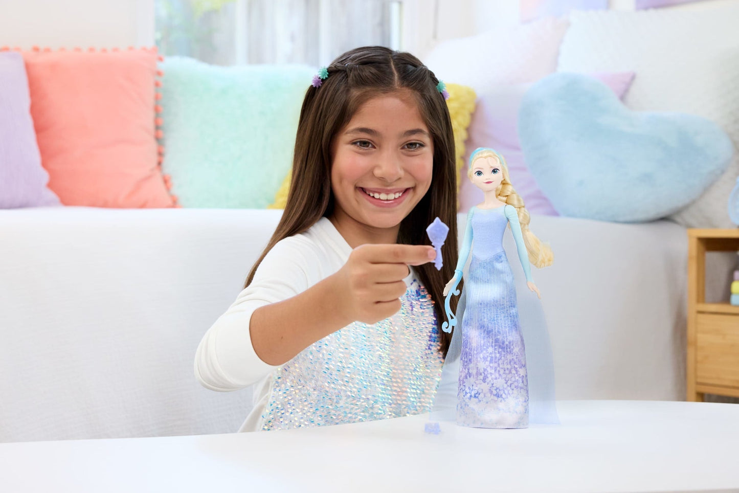 Disney  La Reine des Neiges  Spin & Reveal  Poupée Mode  Elsa