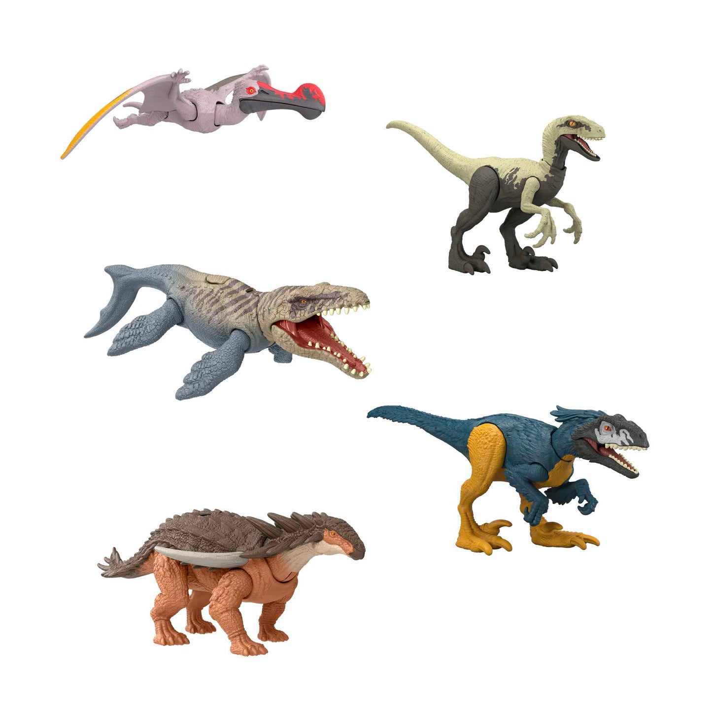 Jurassic World Dinossauro de Brinquedo Manada Perigosa