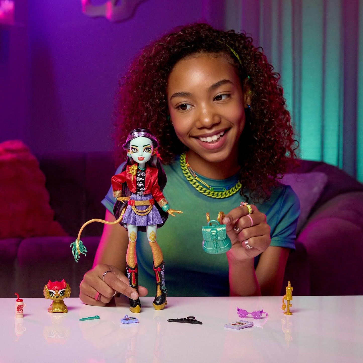 Monster High Boneca Jinafire Long