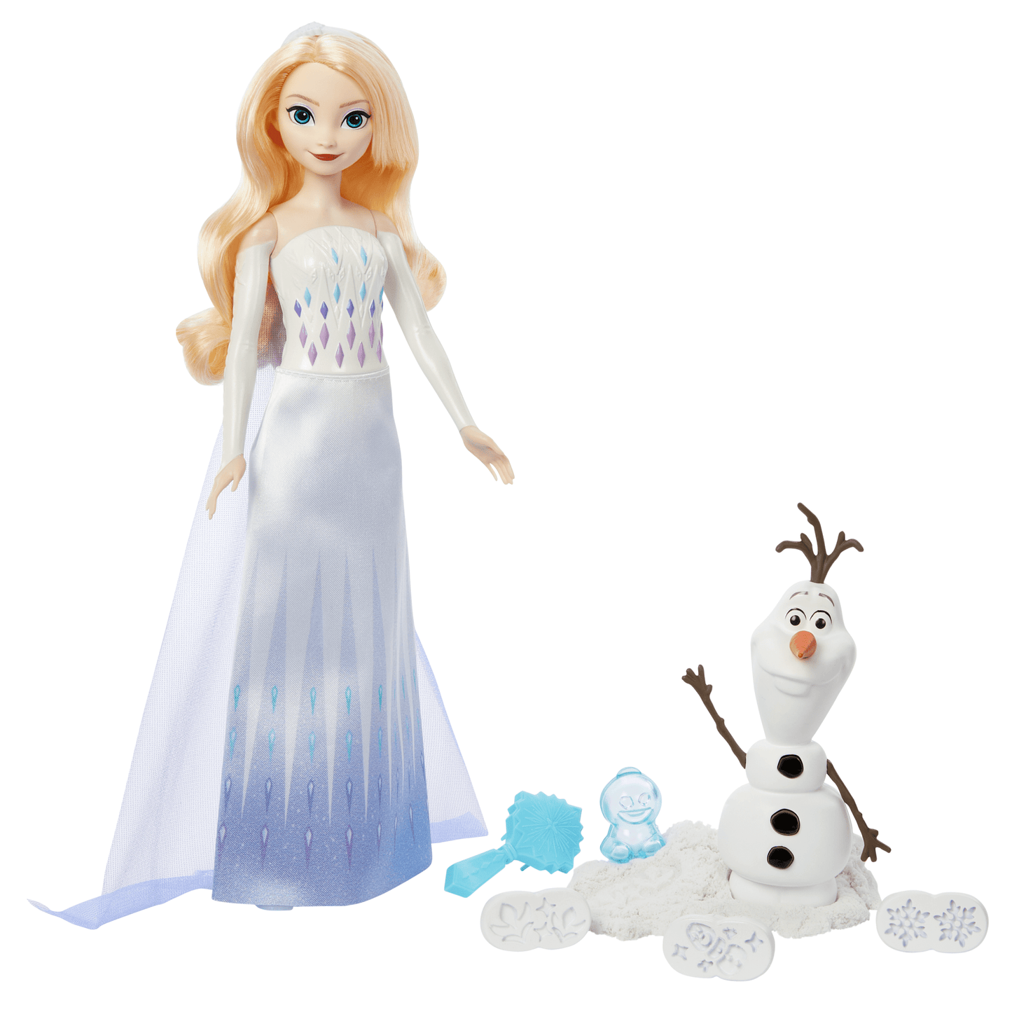 Disney  La Reine des Neiges  Aventures D’Elsa et D’Olaf, 4Tampons