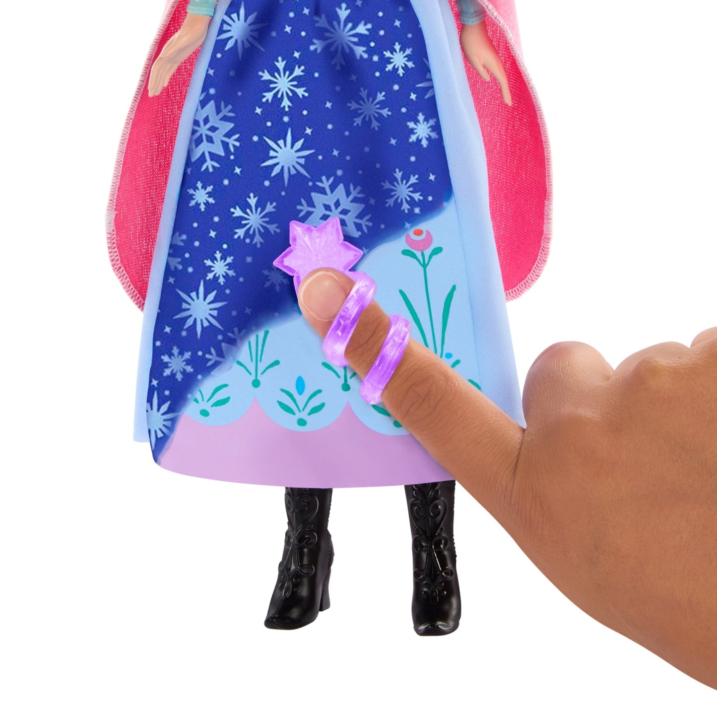 Disney La Reine des Neiges Anna et Sa Jupe Magique, Chang. de Couleur