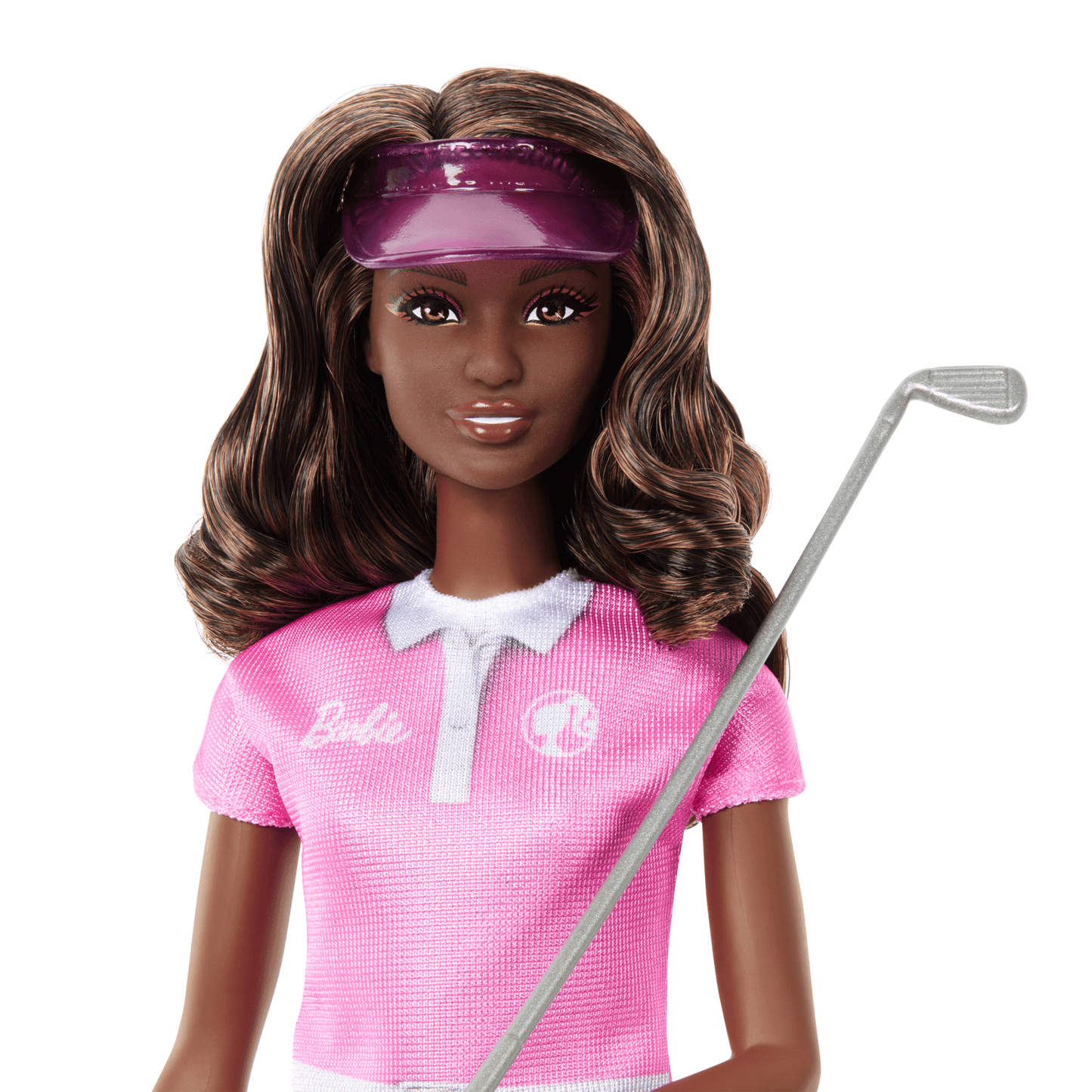 Barbie Golfer Fashion Doll in Golf Uniform, includes Visor & Golf Club Accessories