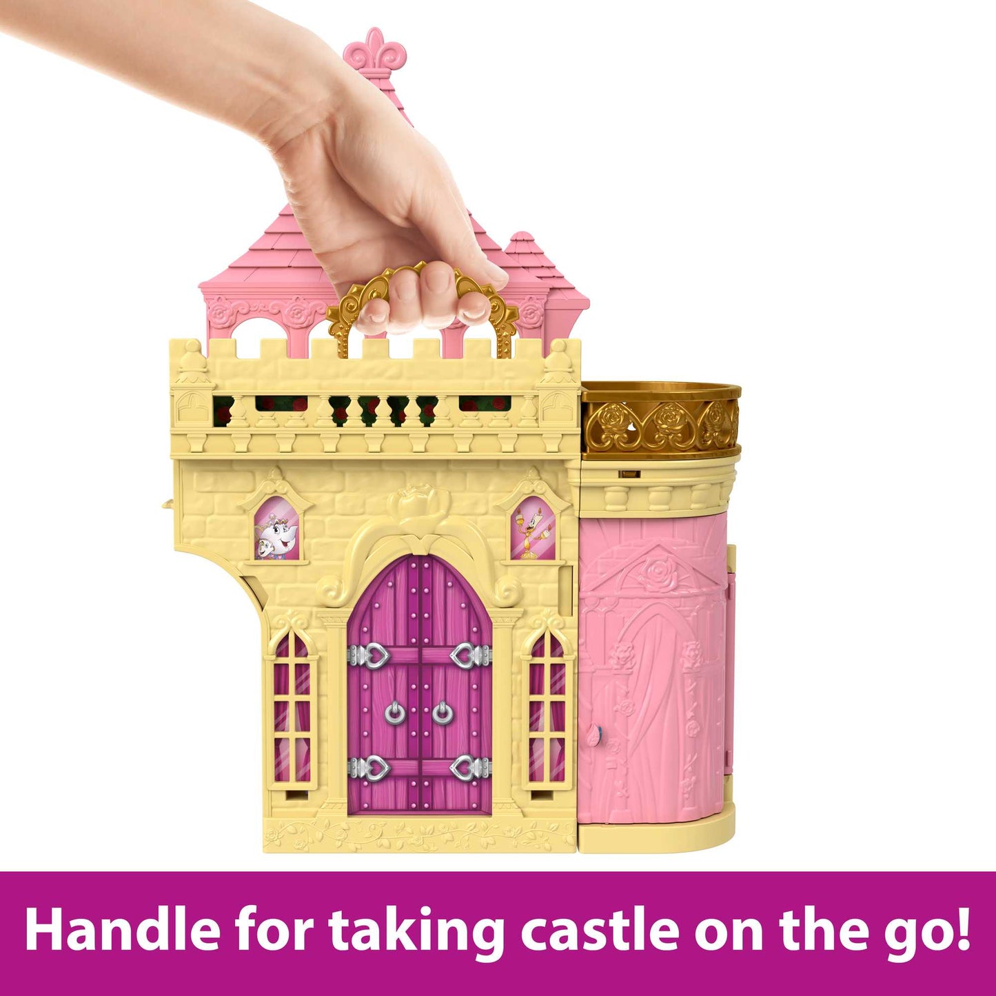 Disney Princess Toys, Belle's Stacking Castle, Gifts For Kids