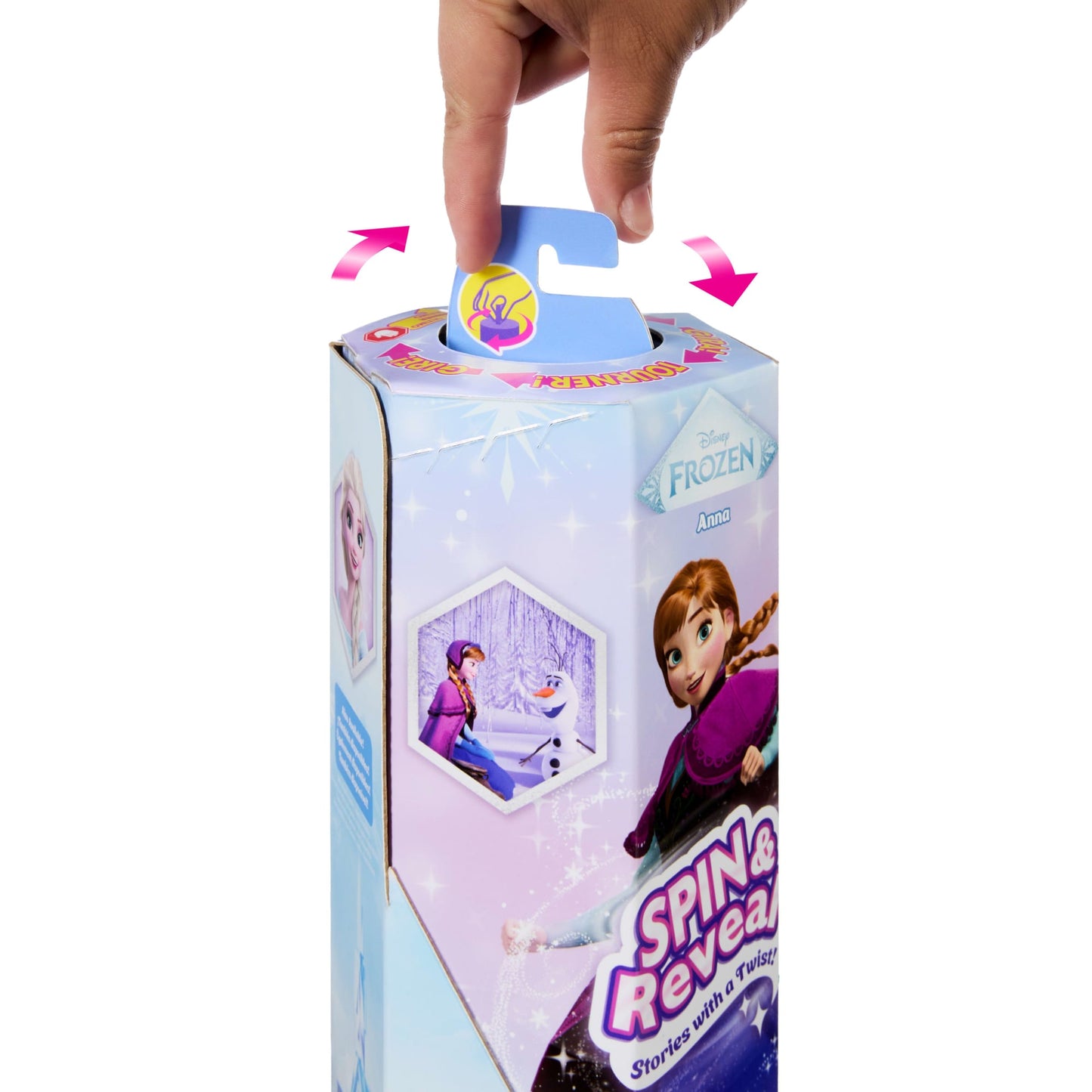 Disney  La Reine des Neiges  Spin & Reveal  Poupée Mode  Anna