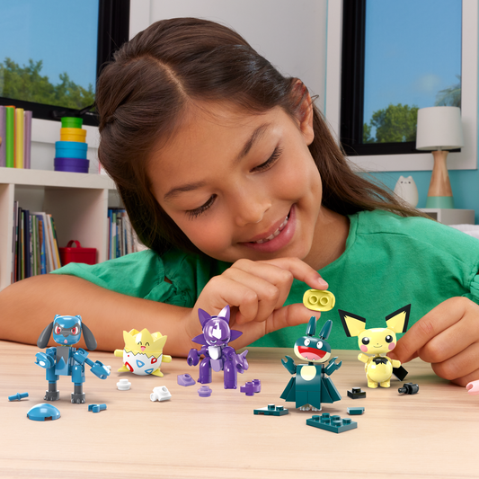 Mega  Pokémon  Figurines Articulées  Coffret de 8 Pour Dresseur