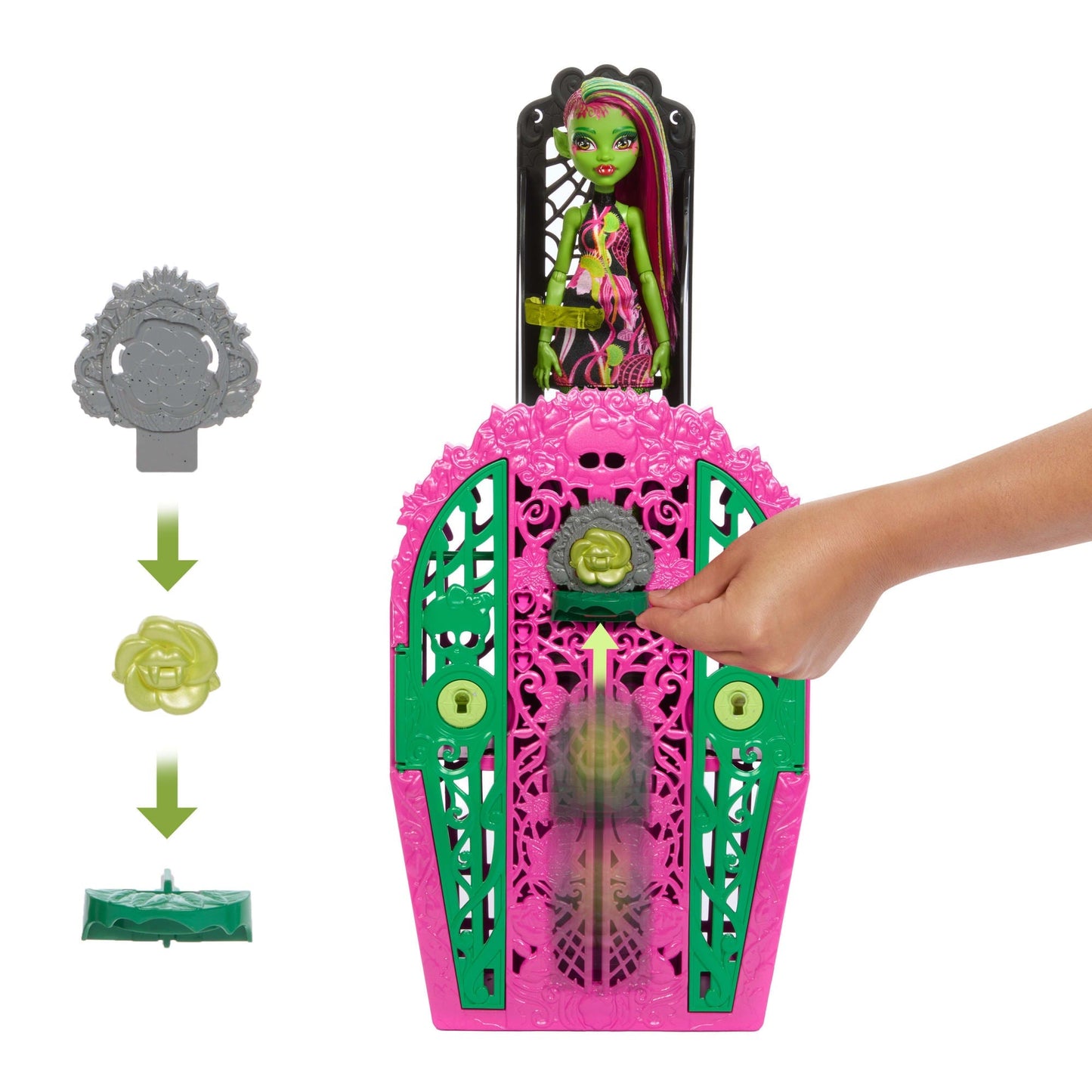 Monster High Boneca Skulltimate Secrets Garden Secrets Venus