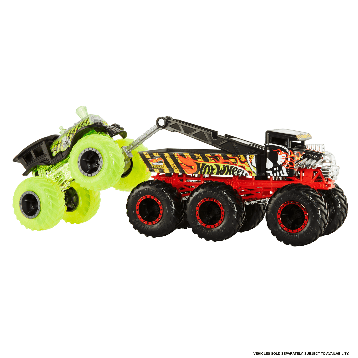 Hot Wheels  Monster Trucks  Big Rigs  Camion à 6Roues
