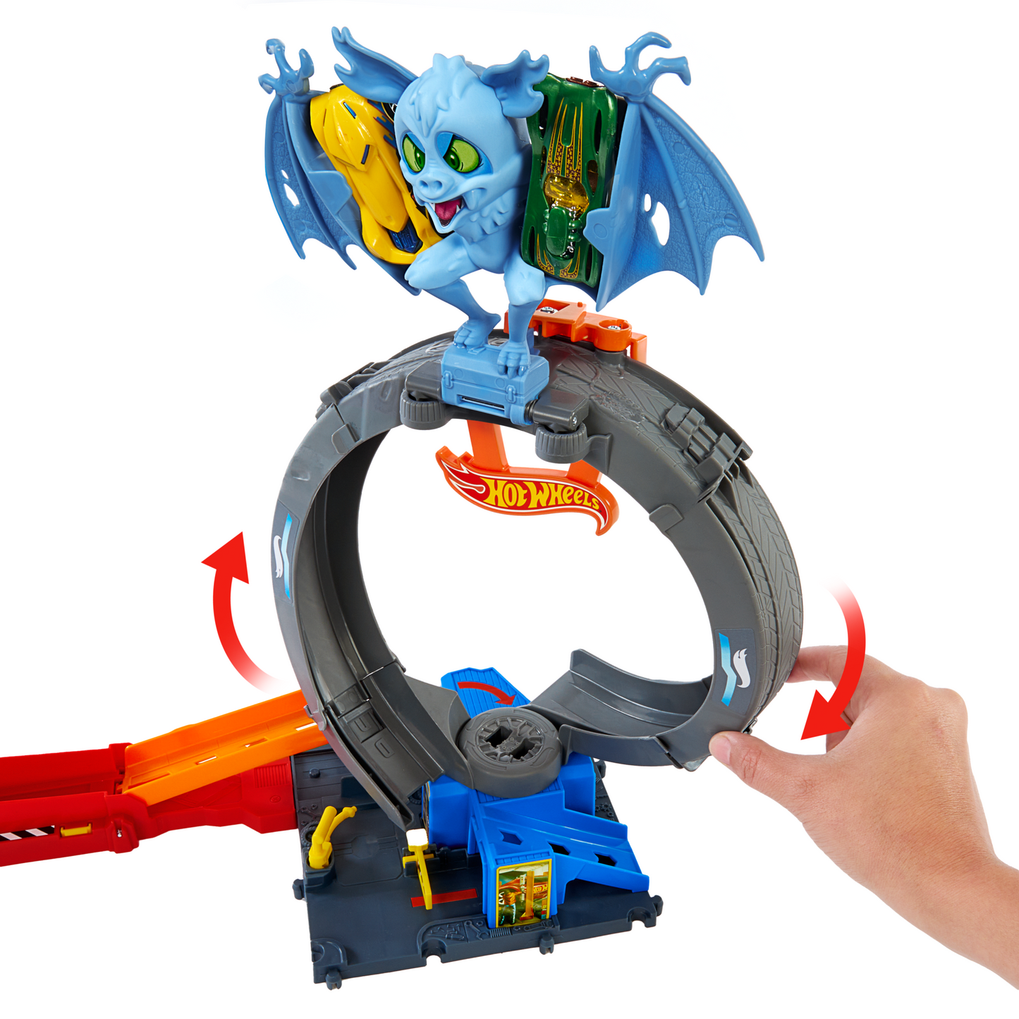 Hot Wheels City Pista de Brinquedo Ataque do Morcego