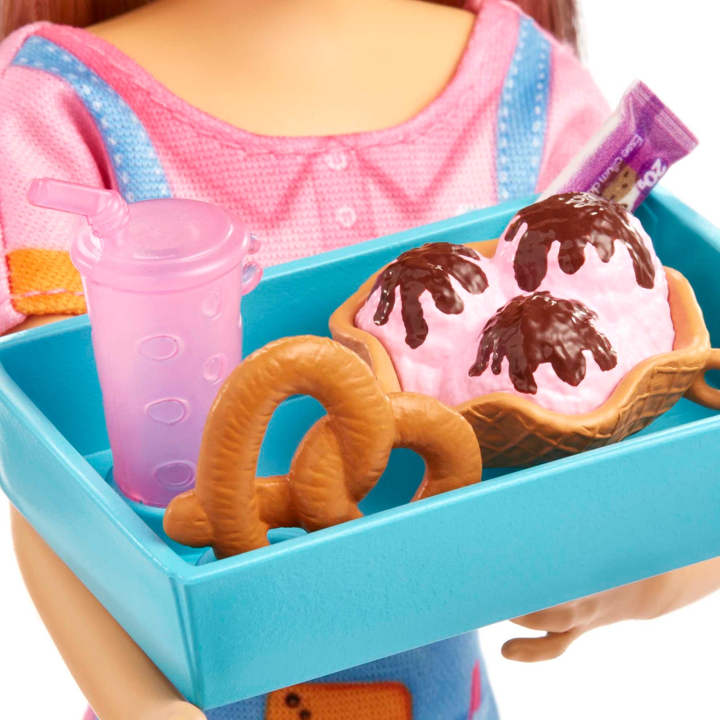 Barbie Toys, Skipper Doll And Snack Bar Playset With Color-Change Feature And Accessories, First Jobs
