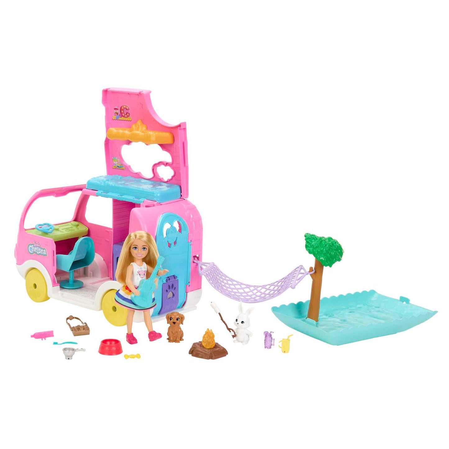 Barbie Vehículo de Juguete Chelsea Nuevo Camper