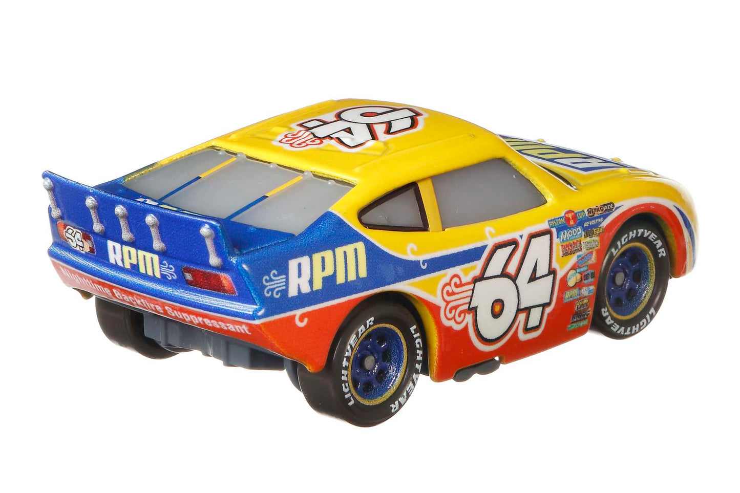 Carros da Disney e Pixar Diecast Veículo de Brinquedo RPM 64