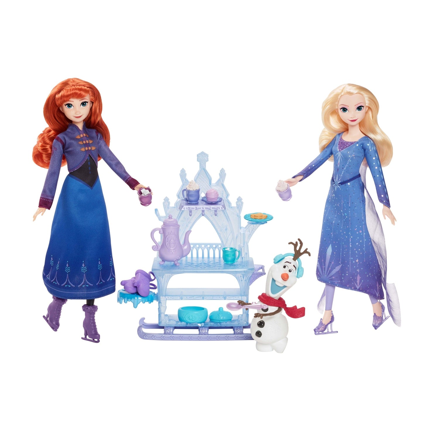 Disney Frozen Olaf Treat Sled Playset With Olaf Doll & 15+ Accessories,