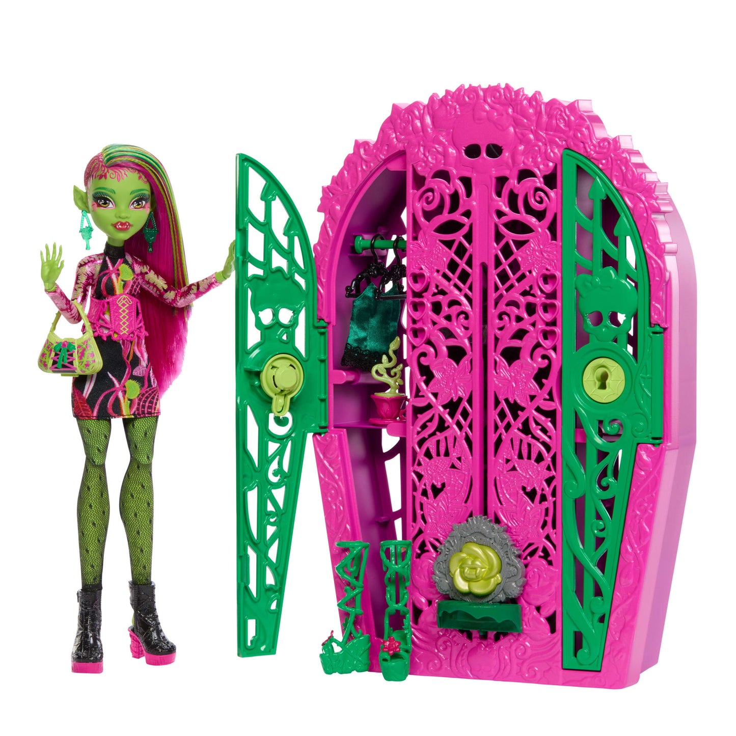 Monster High Muñeca Skulltimate Secrets Garden Mysteries Venus