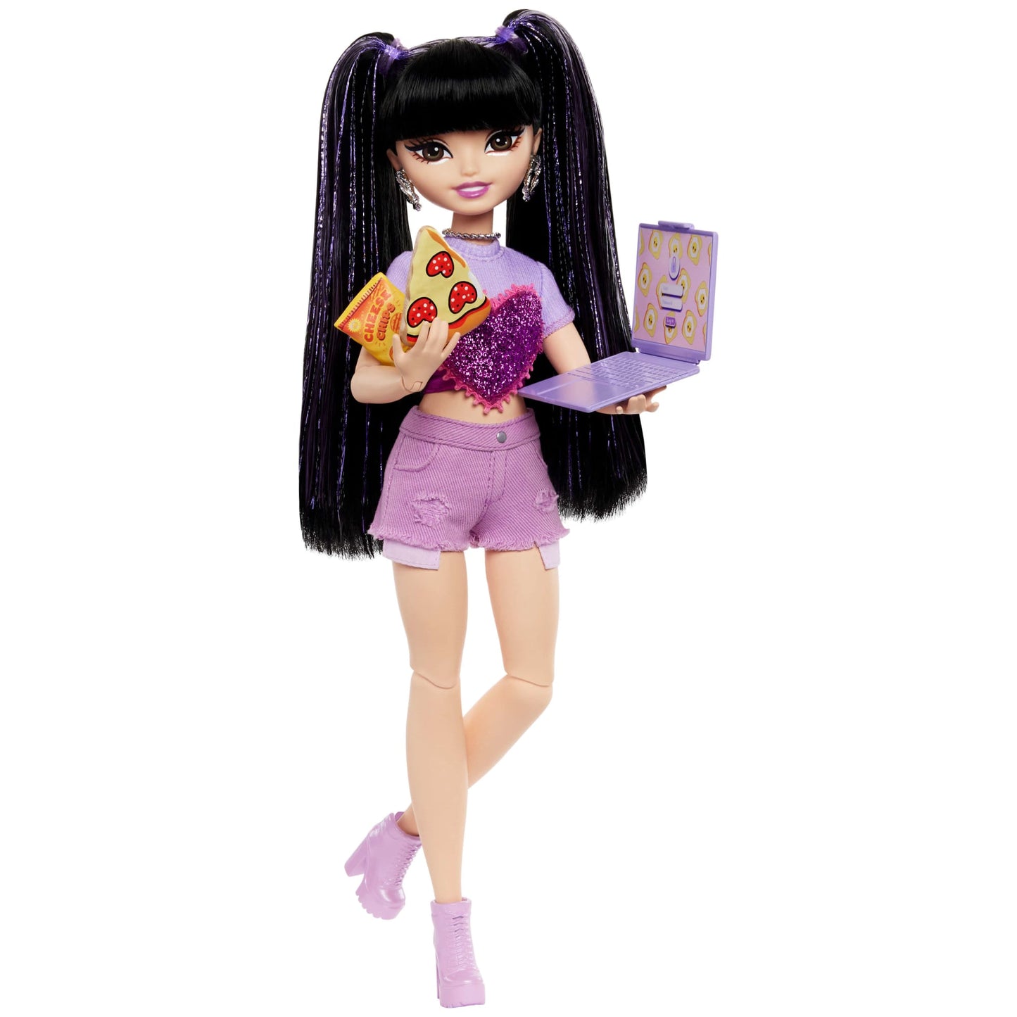 Barbie-Équipe de Rêve Renee-Poupée Avec 11Accessoires Nourriture