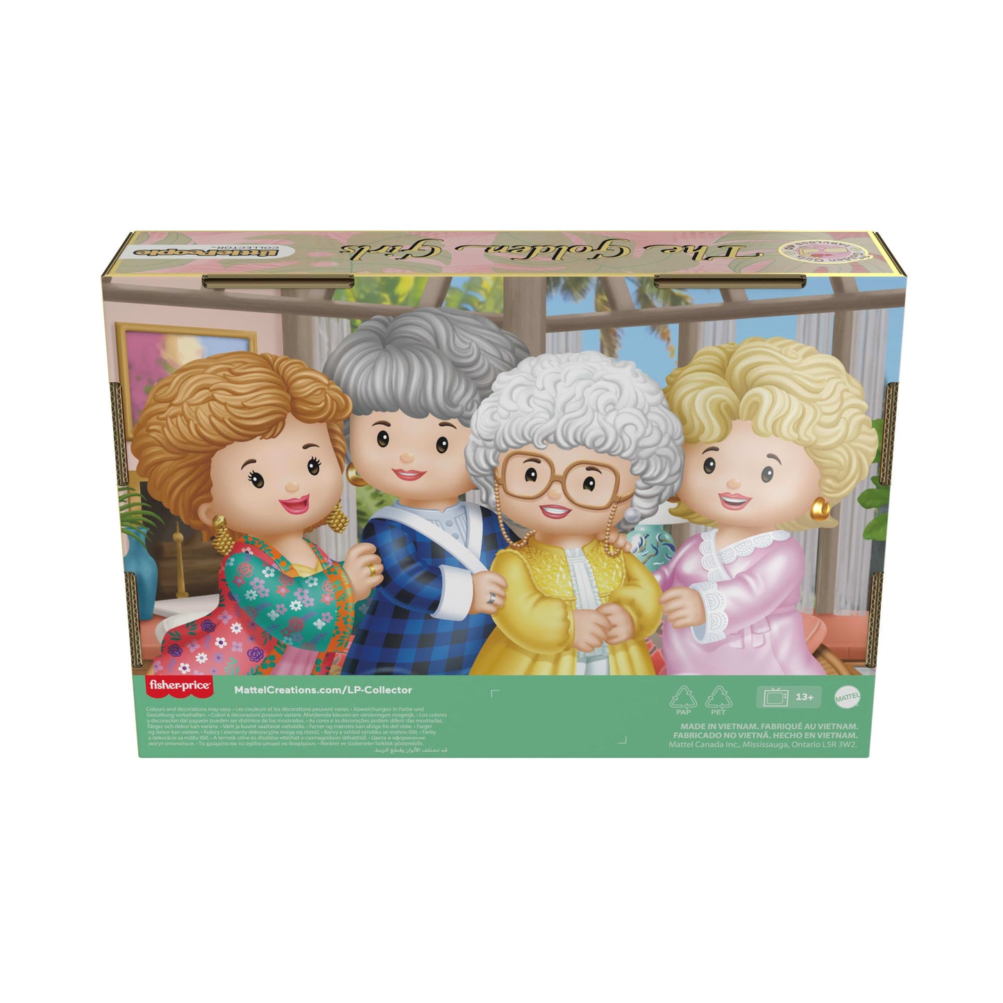 Little People Collector  The Golden Girls: Late Night Cheesecake