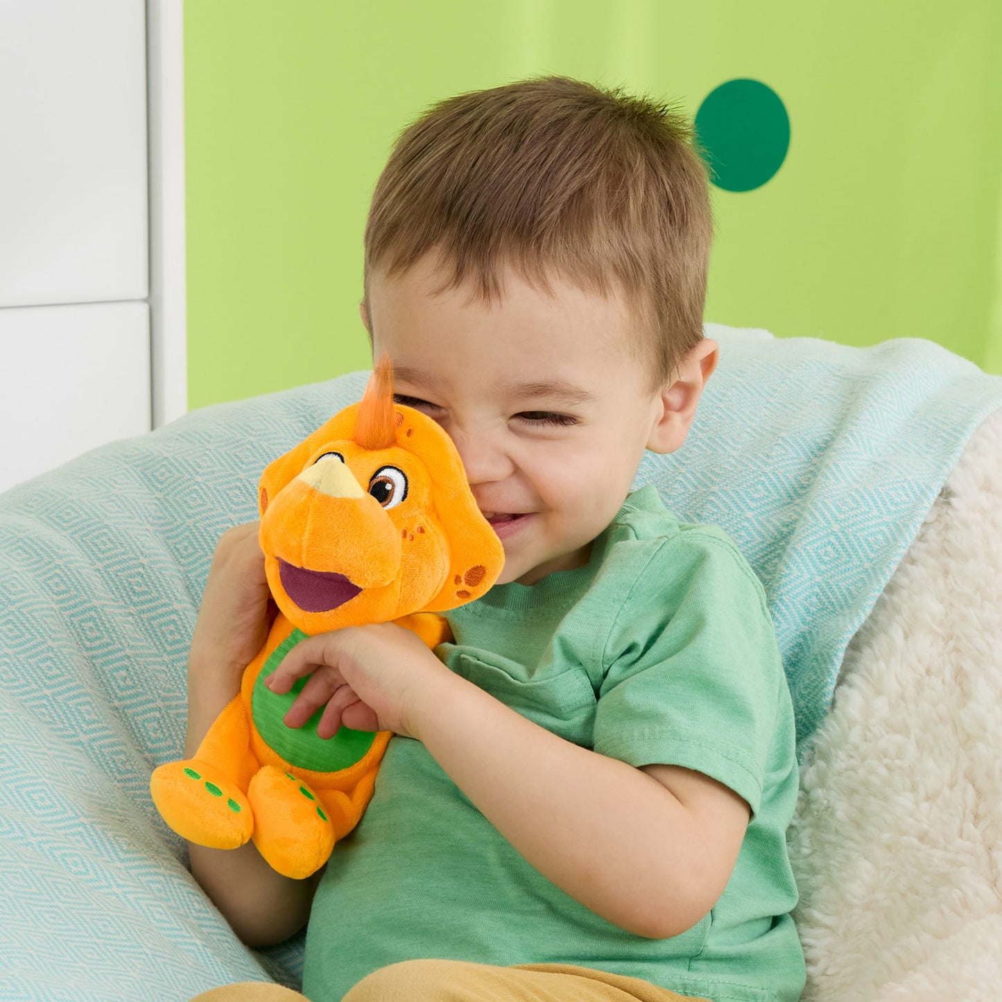 Fisher-Price  Barney'S World  Peluche  16,51Cm  Billy Le Dino
