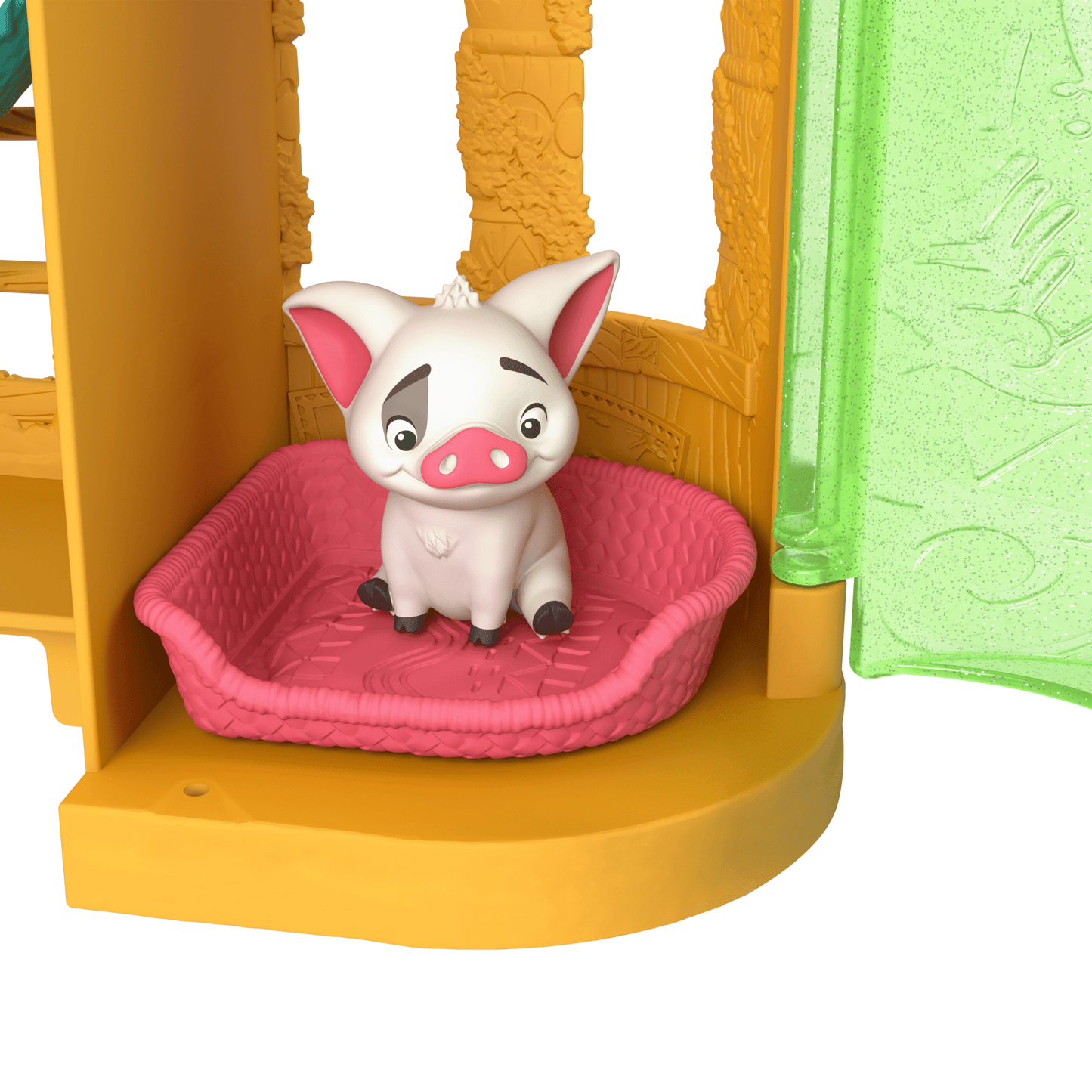 Disney Princess Moana Storytime Stackers Doll House With Small Doll, Animal Friend & 9 Accessories